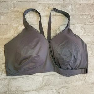 Grey Victoria's Secret Wrap Sports Bra